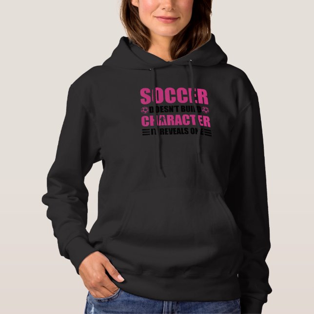 Soccer Players Soccer Team Graphic Women Girls Soc Hoodie (Vorderseite)