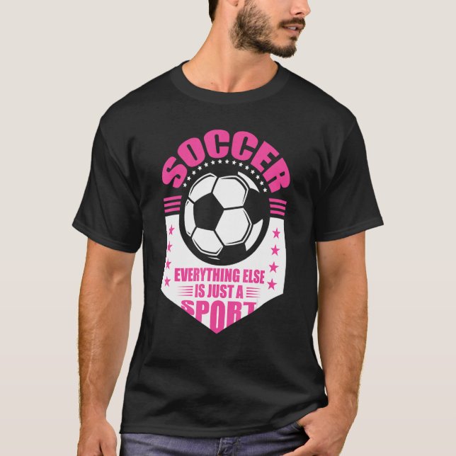 Soccer Players Soccer Team Graphic Women Girls Soc T-Shirt (Vorderseite)