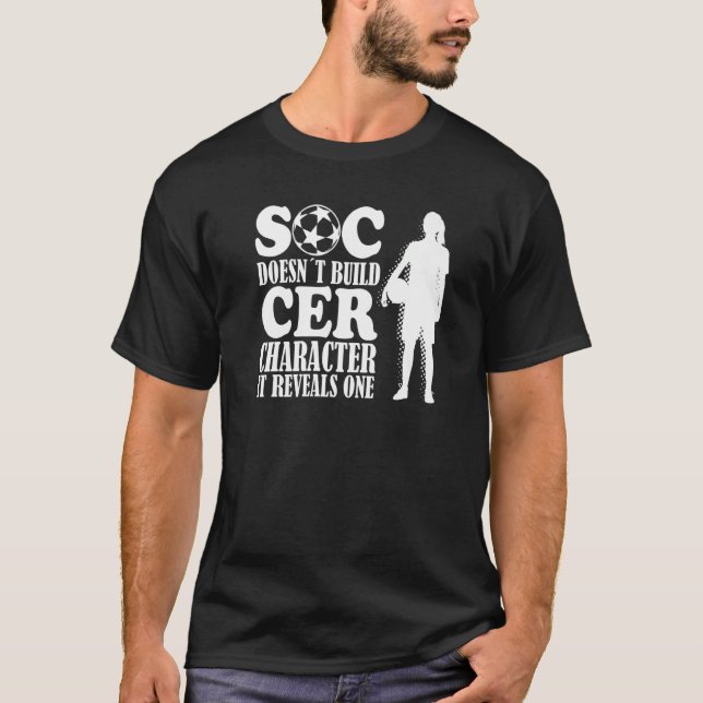 Soccer Players Soccer Team Graphic Women Girls Soc T-Shirt (Vorderseite)