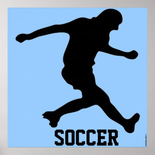 SOCCER POSTERS - SPORTE - FUTBALL - WALDEKOR POSTER