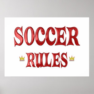 Soccer Rules Poster
