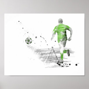 SOCCER-SPIELER 5 POSTER