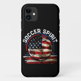 Soccer Spirit USA, Fußball Fan Case-Mate iPhone Hülle