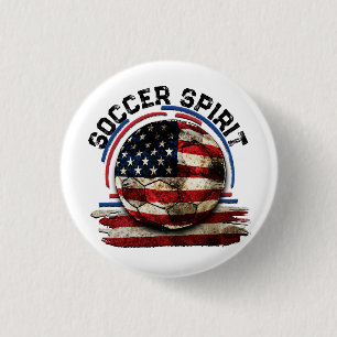 Soccer Spirit USA, National Soccer Team Button