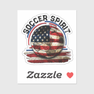 Soccer Spirit USA, Soccer Team USA Aufkleber