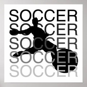 SOCCER-T - Shirt und Geschenke Poster