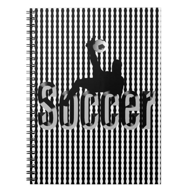 Soccer The Game, Notebook Notizblock (Vorderseite)