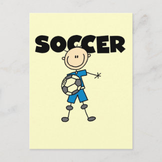 SOCCER-Tshirts und Geschenke Postkarte