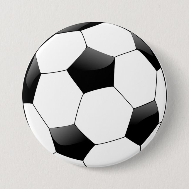 Soccerball Button (Vorderseite)