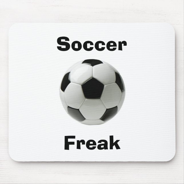 soccerball, Fußball, Freak Mousepad (Vorne)