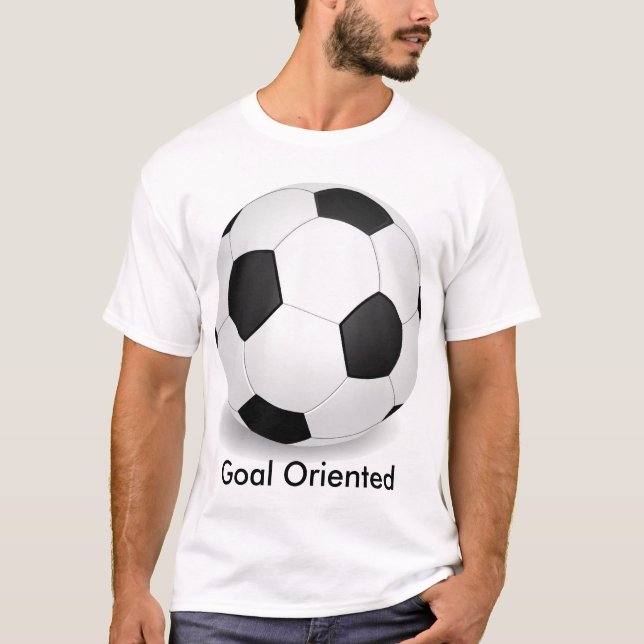 soccerball, Ziel orientiert T-Shirt (Vorderseite)
