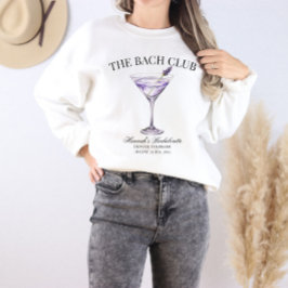 Social Club Lavendel Cocktail Bach Girls Tour Sweatshirt