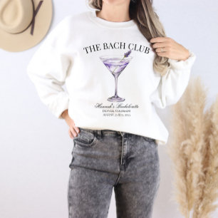 Social Club Lavendel Cocktail Bach Girls Tour Sweatshirt