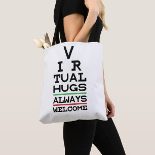 Social Distancing Virtual Hugs Eyechart