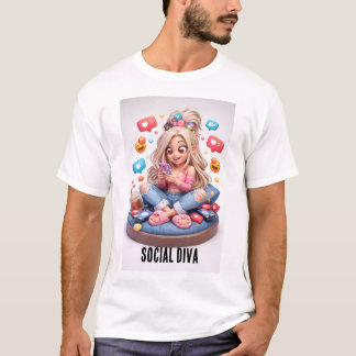 social diva T-Shirt