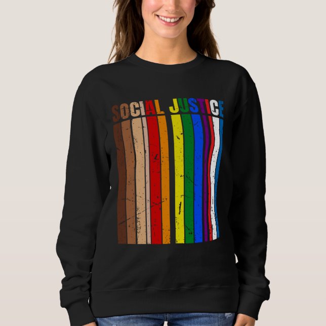 Social Justice 2 Sweatshirt (Vorderseite)
