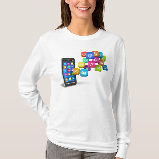 Social Lady Shirt (Vorderseite)