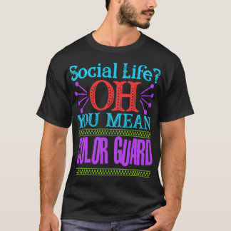 Social Life OH Sie gemein FARBGARANTIE T-Shirt
