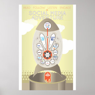 Social Media Adventure Poster