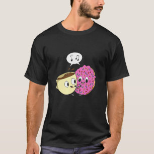 Social Media Duft für einen Donut und Kaffee T-Shirt
