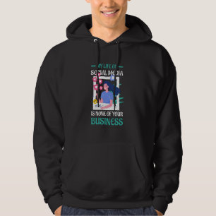 Social Media Influencer Content Creator Kein Ihrer Hoodie