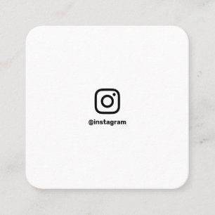 Social Media Instagram Fotos minimale Fotografie Telefonnummerkarte