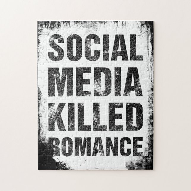 Social Media Killed Romance Puzzle (Vertikal)