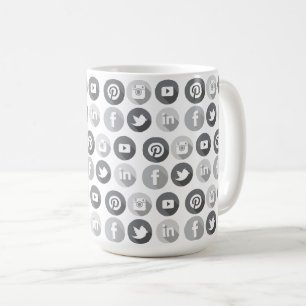Social Media Marketing Manager Geschenk Kaffeetasse