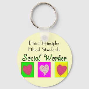 Social Worker Ethical Principles-Ethical Standards Schlüsselanhänger