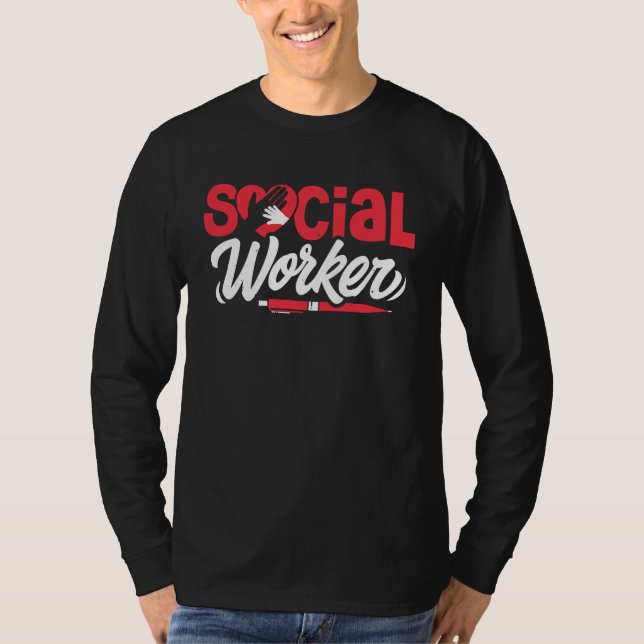 Social Worker LMSW LCSW Social Work Appreciation M T-Shirt (Vorderseite)