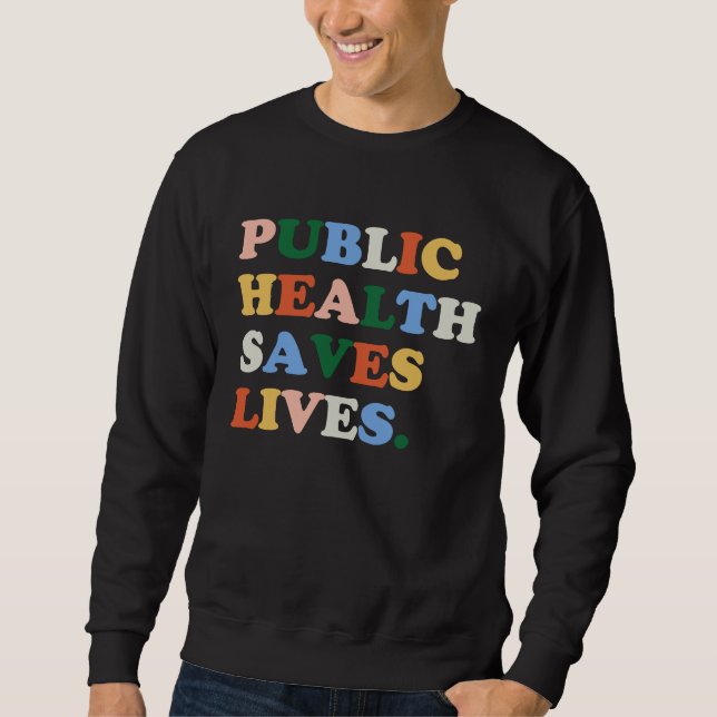 Social worker  of public healthcare sweatshirt (Vorderseite)