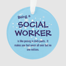 Social Worker Ornament