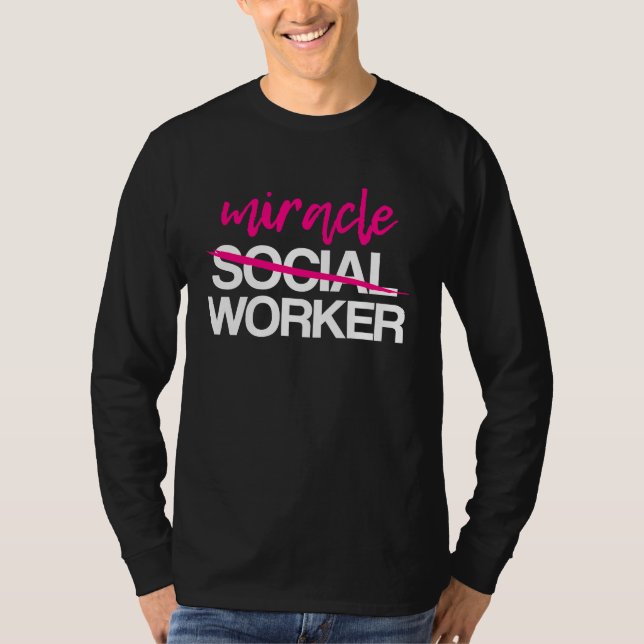 Social Worker Work LCSW MSW Masters Graduation 202 T-Shirt (Vorderseite)