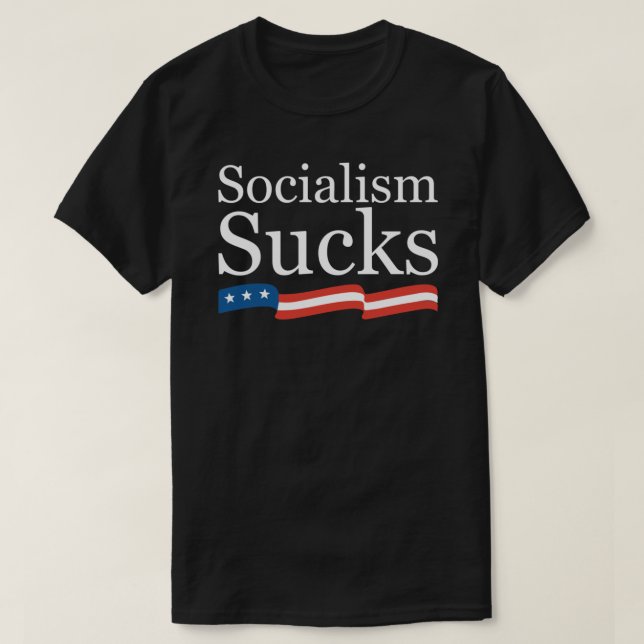 Socialism Sucks Essential T-Shirt (Design vorne)