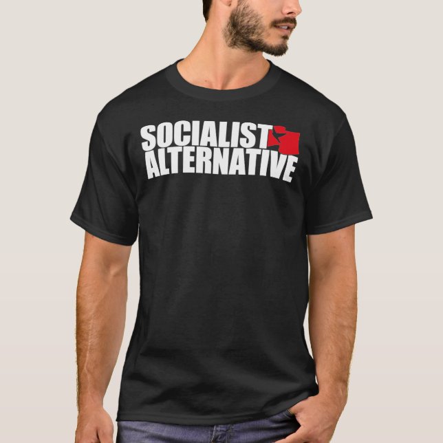 Socialist Alternative Logo (White Text) Classic T- T-Shirt (Vorderseite)