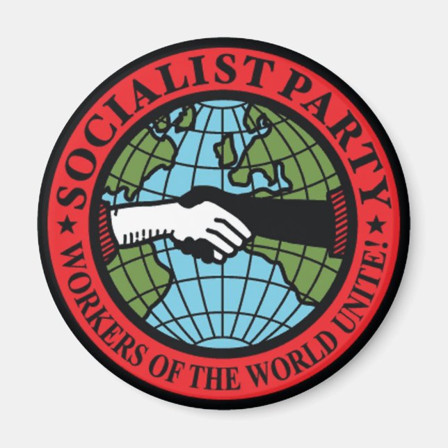 SOCIALISTISCHES PARTY USA MAGNET (Vorne)