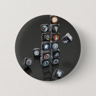 SOCIALUTION - Sozialmedium-Überlastung Button