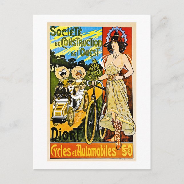 Societe' de Construction de l'Ouest - Diort Postkarte (Vorderseite)