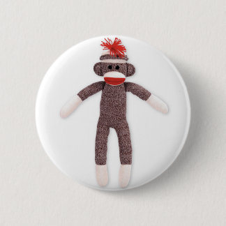 Sock-Affe. Retro Button