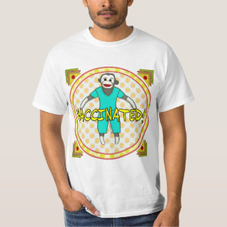 Sock-Affen-geimpfter T - Shirt