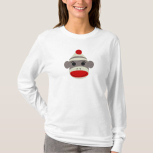 Sock-Affen-Gesicht T-Shirt