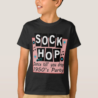 Sock Hop 1950er Dance Party Retro 50er Party T-Shirt
