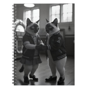 Sock Hop Kätzchen Notizblock