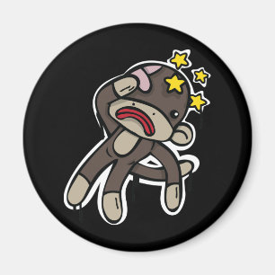 SOCK MONKEY anschließen Magnet