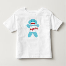Sock Monkey Baby Shirt personalisieren