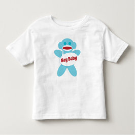 Sock Monkey Baby Shirt personalisieren