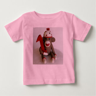 Sock Monkey Baby T-shirt