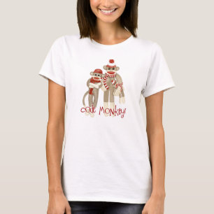 Sock Monkey Code Monkey T-Shirt