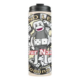 Sock Monkey Domino Legende Becher