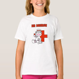 Sock Monkey ER Nurse T - Shirt und Geschenke